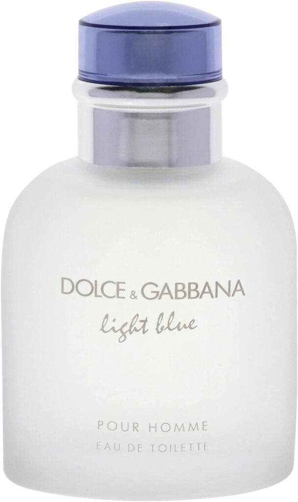 Dolce  Gabbana Light Blue for Men Eau de Toilette Spray, 2.5 Fl Oz