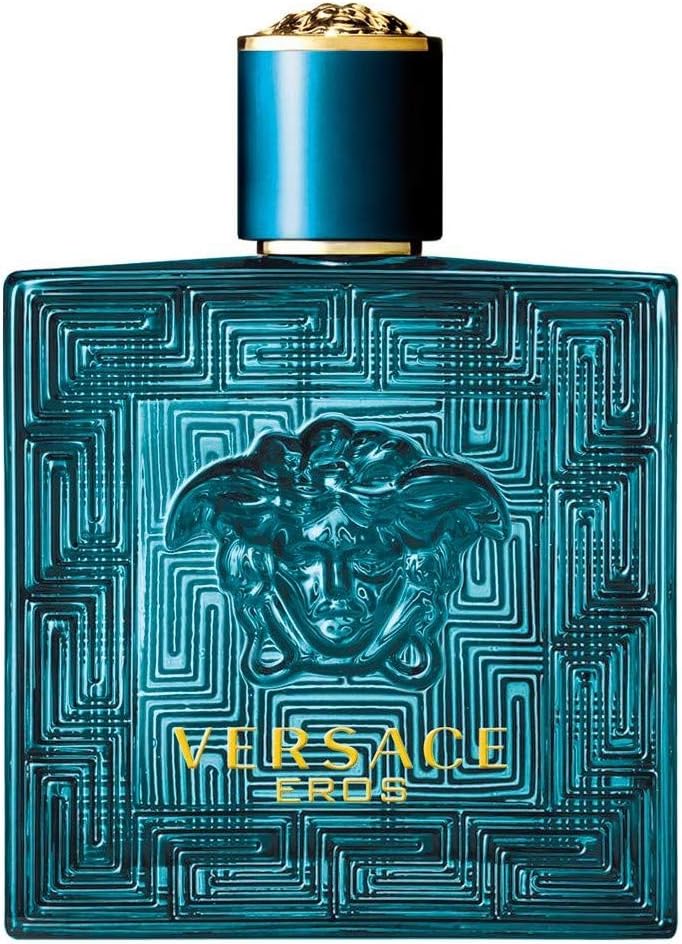 Versace Eros Eau de Toilette Spray for Men, 3.4 Fl Oz, 3.4 Fl Oz(Pack of 1)