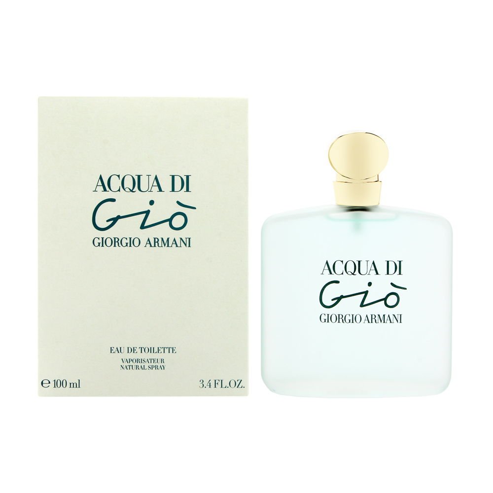 Acqua di Gio by Giorgio Armani for women Eau De Toilette Spray, 3.4 Ounces