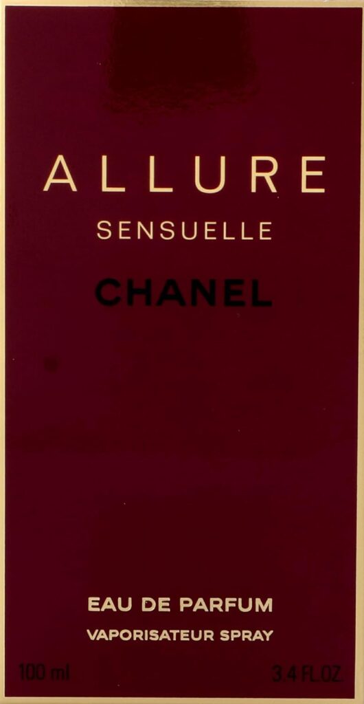 Allure Sensuelle by Chanel for Women, Eau De Parfum Spray, 3.4 Ounce