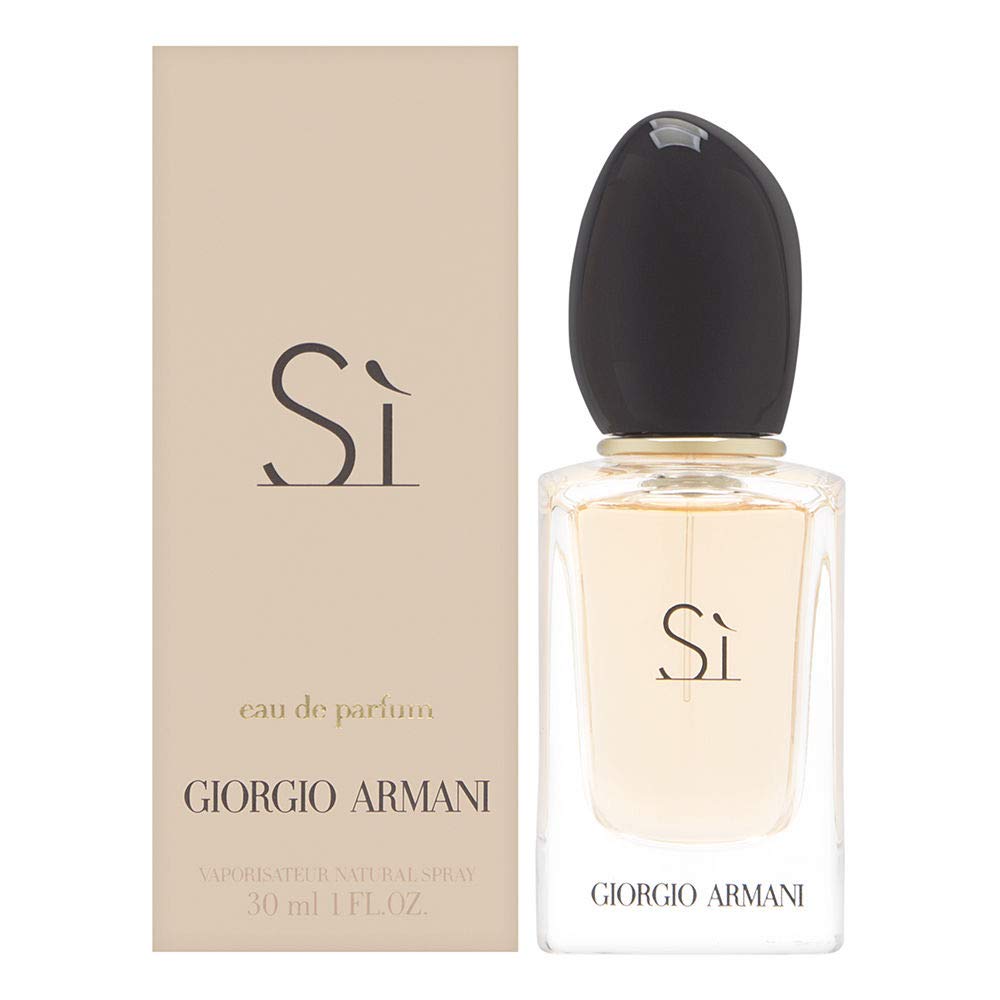 Giorgio Armani Si Womens Eau de Parfum Spray, 1 Ounce