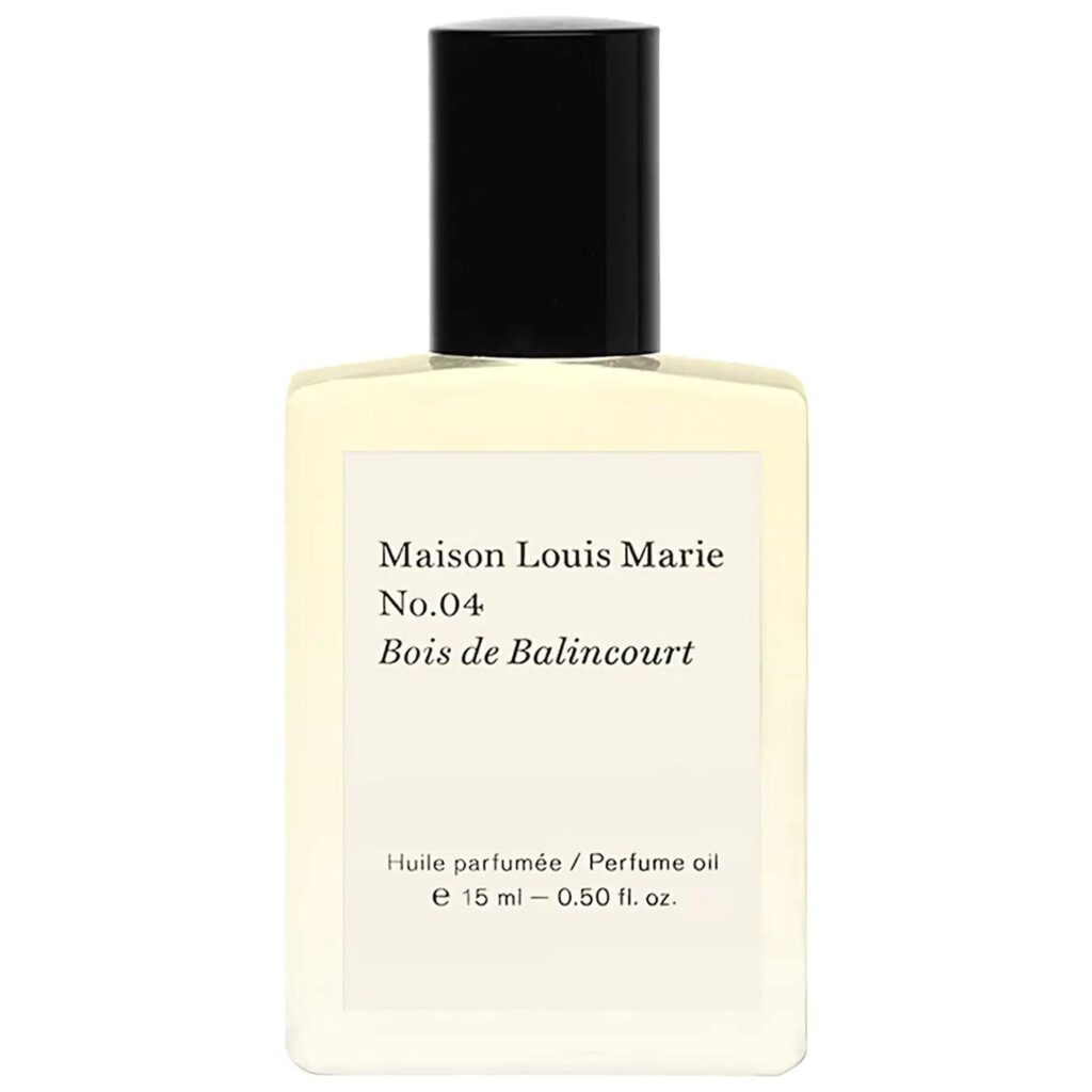 Maison Louis Marie - No.04 Bois de Balincourt Natural Roll-On Perfume Oil | Luxury Clean Beauty + Non-Toxic Fragrance (0.5 fl oz | 15 ml)