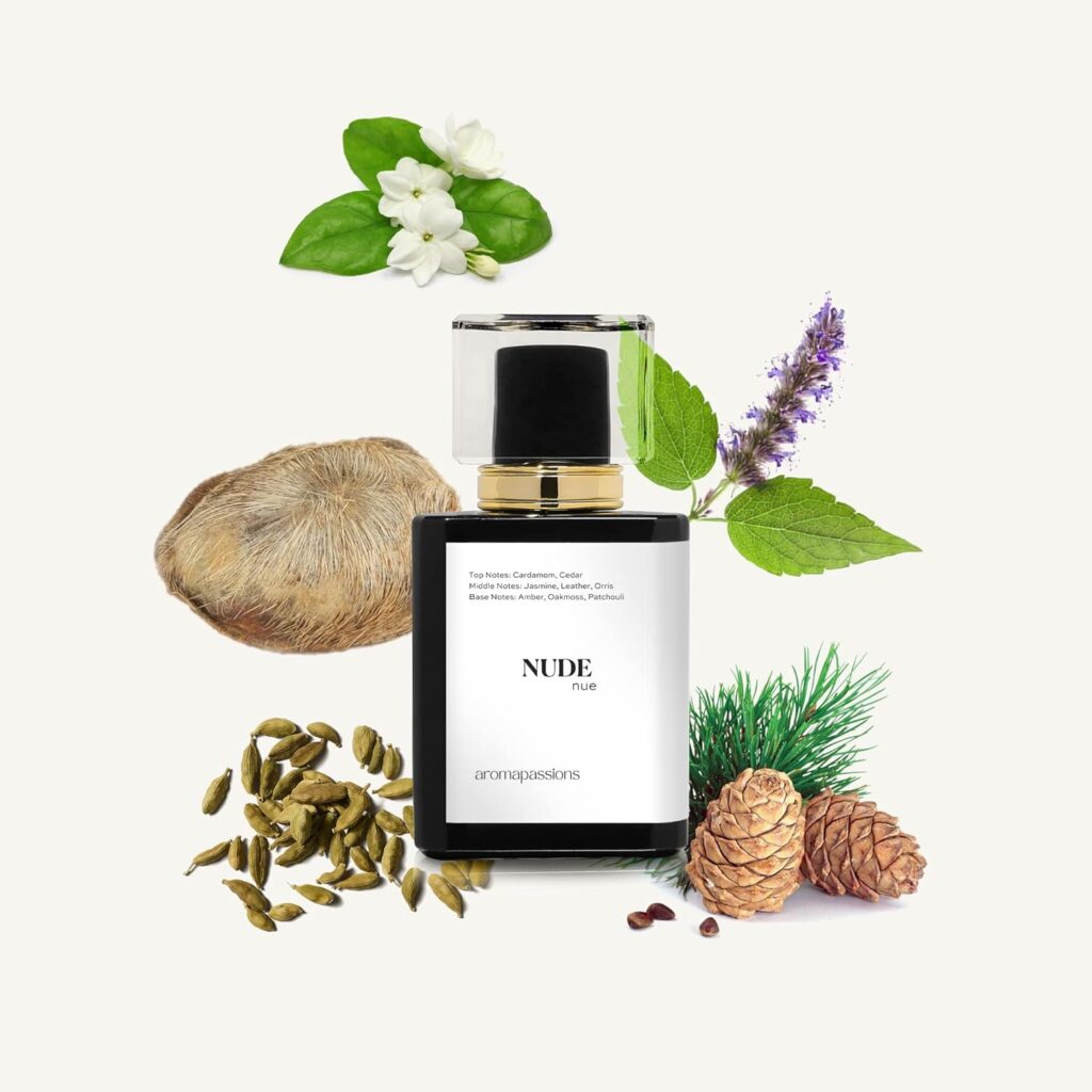 NUDE | Inspired by OMBR LTHER | Pheromone Perfume Cologne for Men and Women | Extrait De Parfum | Long Lasting Dupe Clone Essential Oil Fragrance | Perfume De Hombre Mujer | (100 ml / 3.4 Fl Oz)