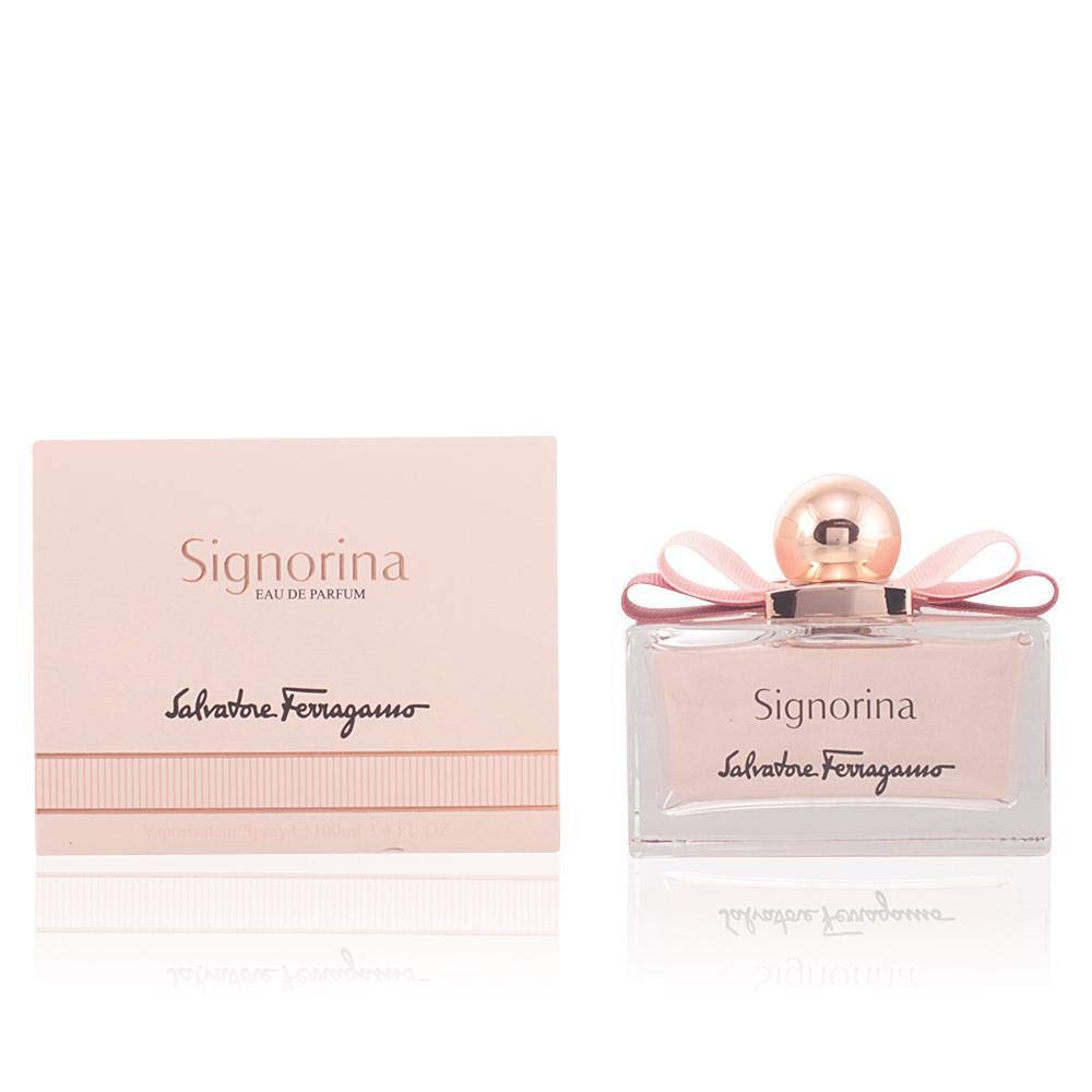 Salvatore Ferragamo Signorina Eau de Parfum Spray for Women, 3.4 Ounce