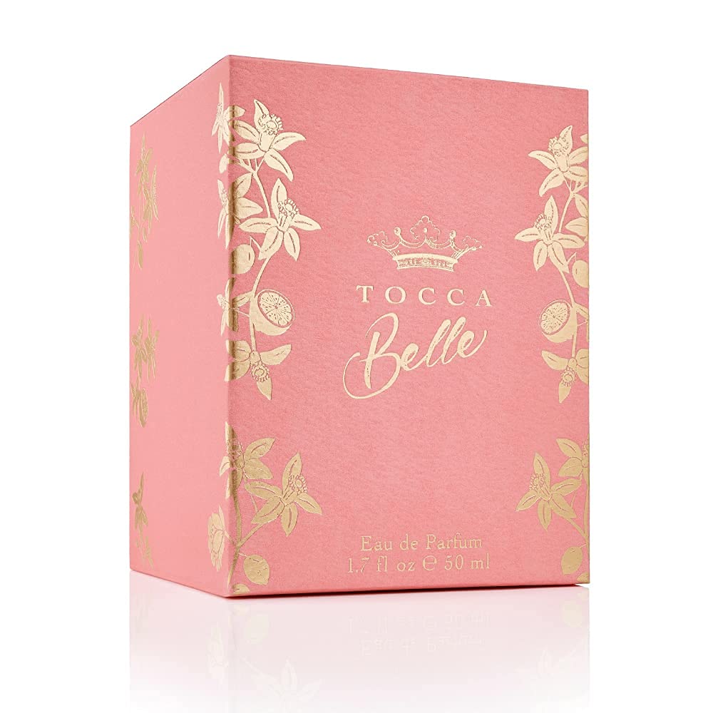 Tocca Belle Womens Perfume, 1.7oz (50 ml) - Fresh Floral, Italian Bergamot, Petit Grain and White Freesia