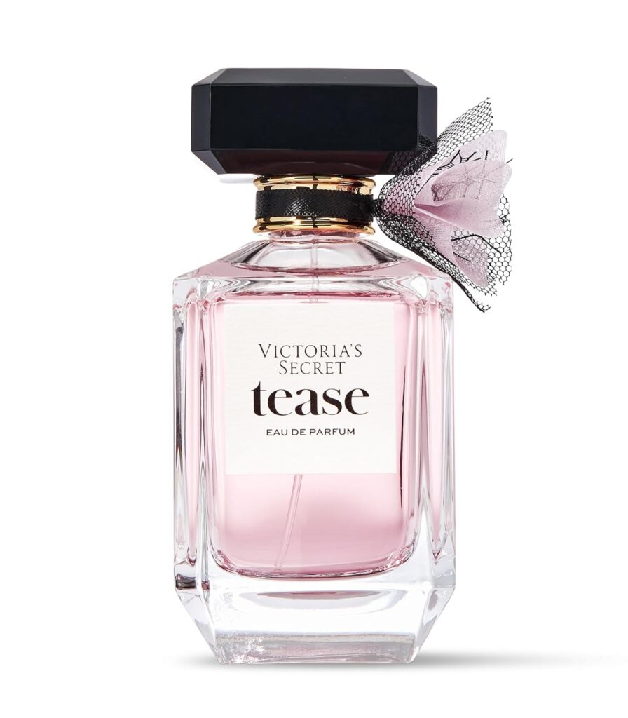 Victorias Secret Tease Eau de Parfum, Womens Perfume, Notes of White Gardenia, Anjou Pear, Black Vanilla, Tease Collection (3.4 oz)