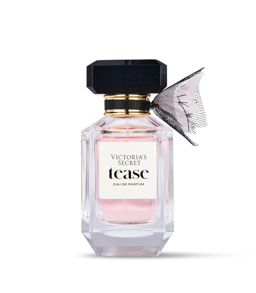 Victorias Secret Tease Eau de Parfum, Womens Perfume, Notes of White Gardenia, Anjou Pear, Black Vanilla, Tease Collection (3.4 oz)