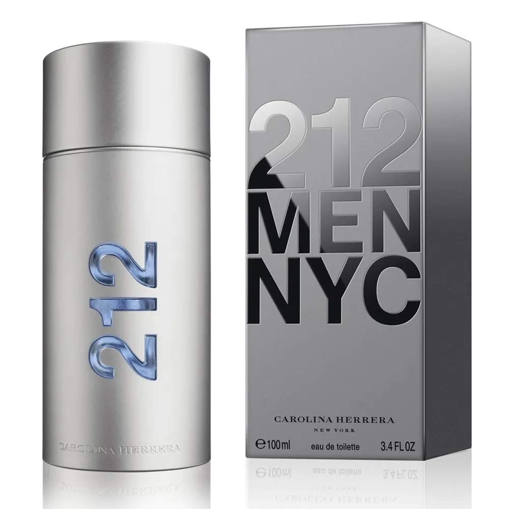 Carolina Herrera 212 By Carolina Herrera For Men. Eau De Toilette Spray, 3.4 Fl. Oz  MOSCHINO Toy Boy Eau De Parfume Spray for Men, 3.4 Ounce
