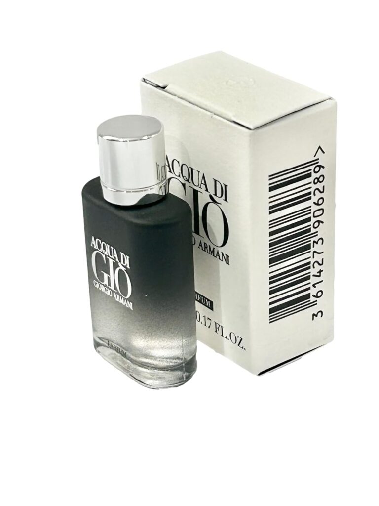 GIORGIO ARMANI Acqua Di Gio MEN PARFUM MINI Splash on Dabber Perfume 5 ml / 0.17