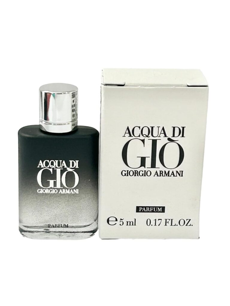 GIORGIO ARMANI Acqua Di Gio MEN PARFUM MINI Splash on Dabber Perfume 5 ml / 0.17