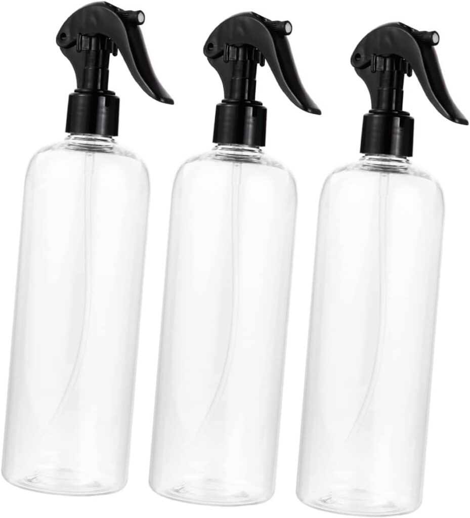 Housoutil 6 Sets Parfumes Water Mister Squirt Bottles Hand Wash Dispenser Spray Bottles 500ml Hair Mist Bottle