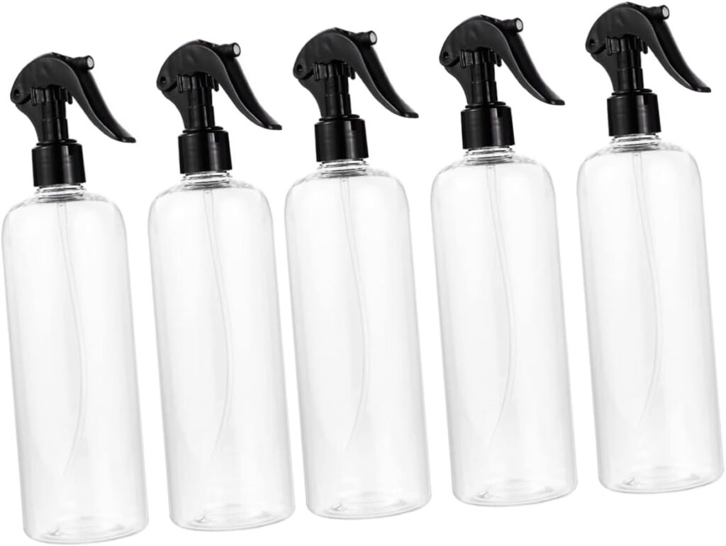 Housoutil 9 Sets Parfumes Shampoo Dispenser Spray Bottles for Plants Mist Water Sprayer Multifunctional Dispenser Birds Cake Makeup Hand Soap Dispenser Bake off Cosmetic Bottles Little Mouse