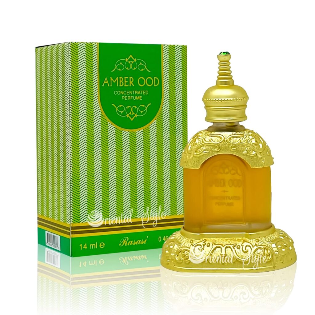 RASASI Attar Al Oudh Red Concentrated Perfume Oil (Attar) - 20 ML(0.67 oz) I Floral, Woods, Saffron, Musk, Oudh  Vanilla I